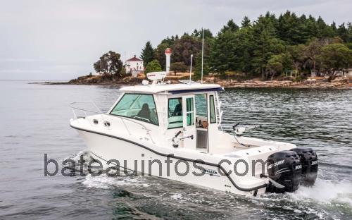 Boston Whaler 315 Conquest Pilothouse fiche technique et avis